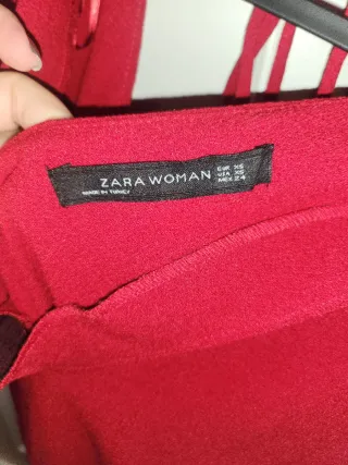 Mono rojo Zara talla S
