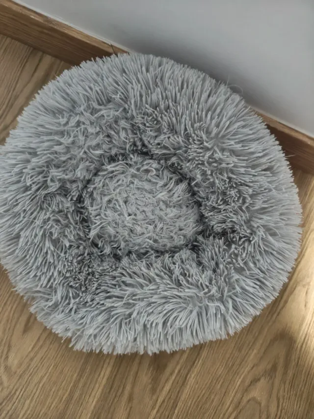 Cama Fluffy Perro Mini Gris