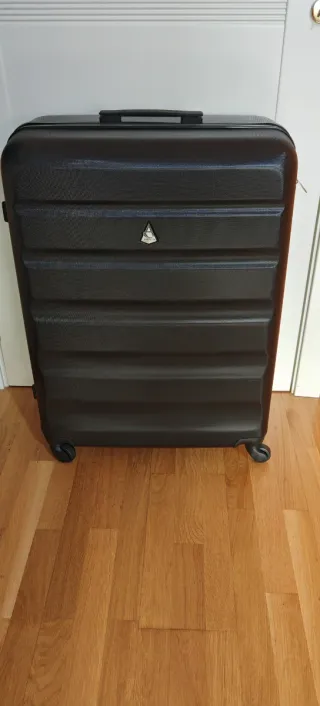 Valigia trolley Aerolite XL nera