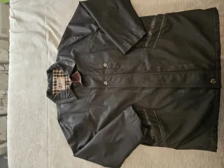 Abrigo Negro Talla 52 Hombre