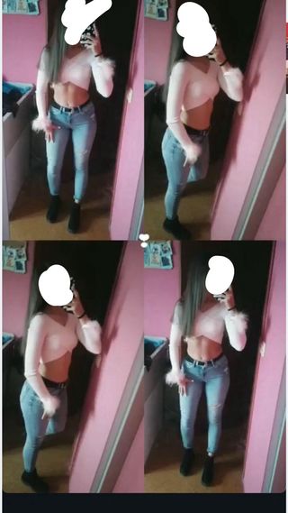 Top rosa crop