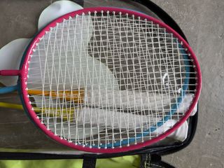 Set de bádminton con palas y red