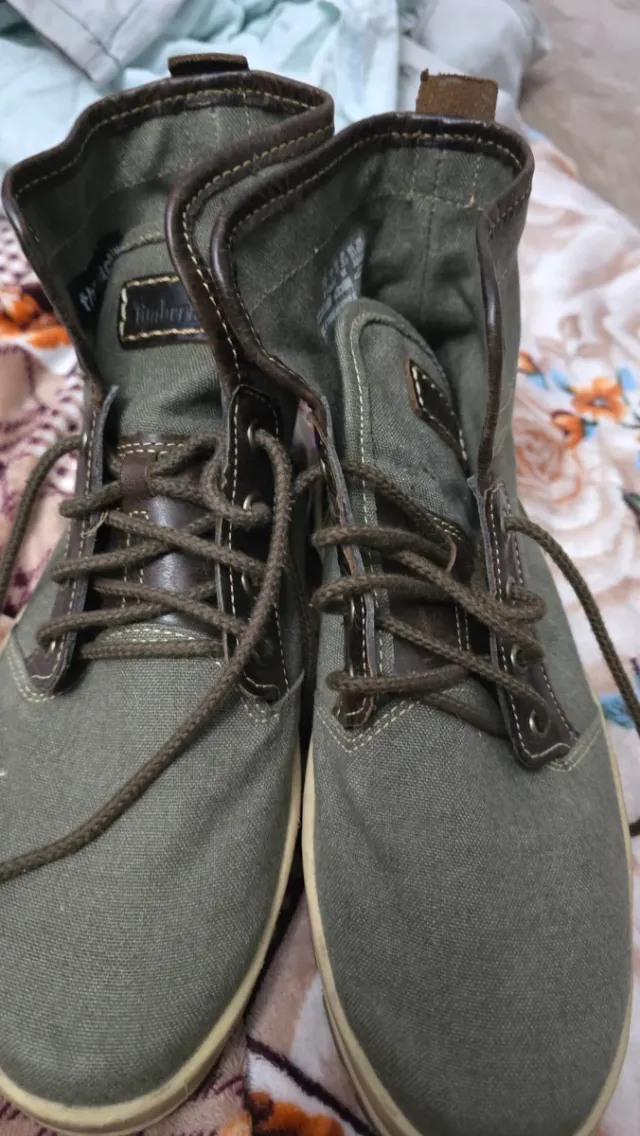 Botas Timberland Verdes y Marrones