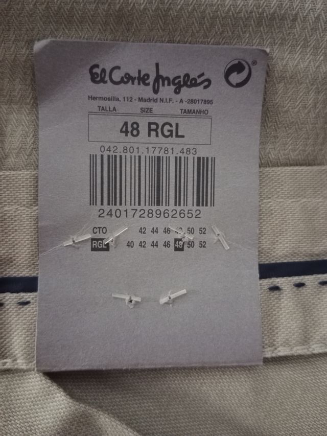 Pantalón chino Emidio Tucci