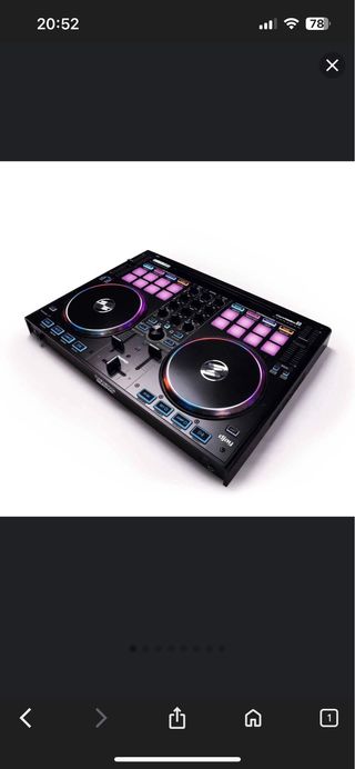 Controladora DJ Reloop Beatpad 2 Negra