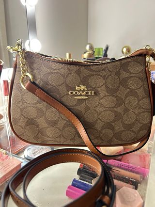 Bolso Coach Marrón Monogram