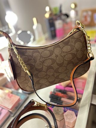 Bolso Coach Marrón Monogram