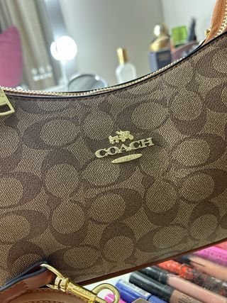 Bolso Coach Marrón Monogram