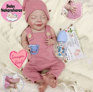 Muñeca reborn bebé silicona 