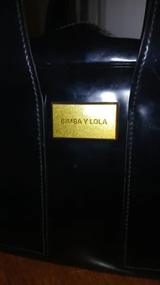 Bolso Bimba y Lola Negro Charol