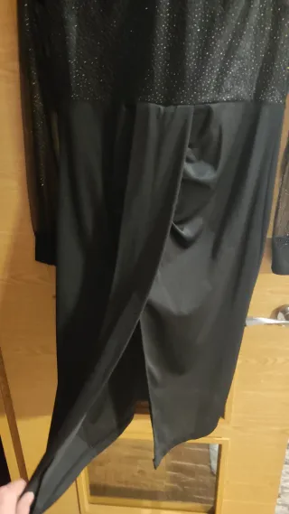 Vestido fiesta  manga larga XXL