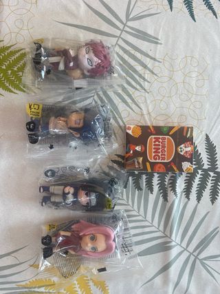 Figuras Naruto Burger King