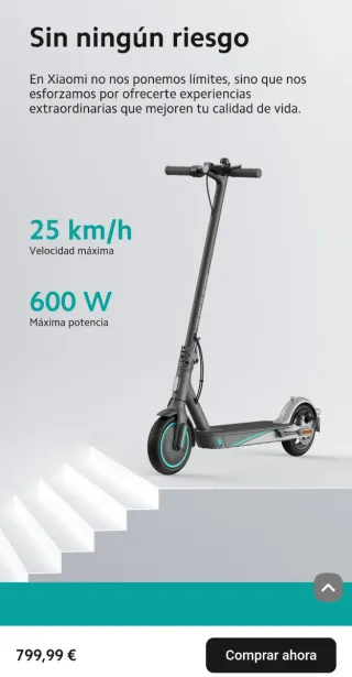 Patinete Xiaomi Pro2 Mercedes AMG Edición Limitada