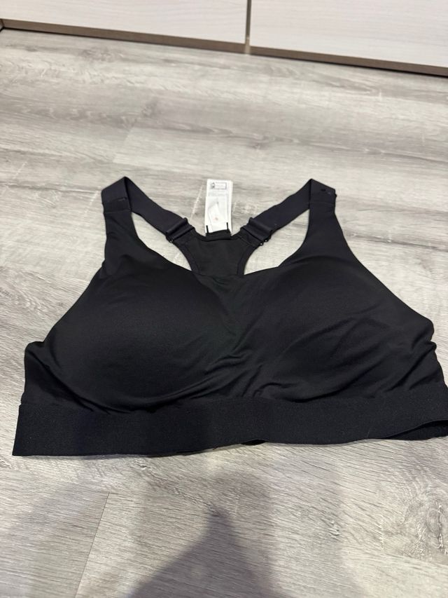 2 Sujetadores deportivos blancos XL.