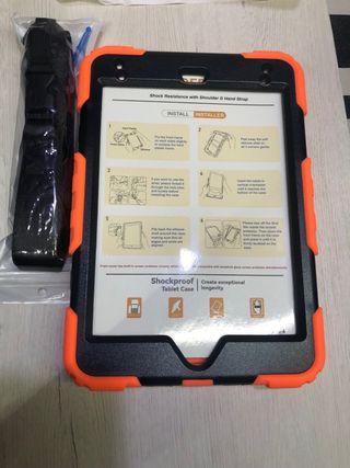 Funda iPad Mini 4/5 Antigolpes Naranja