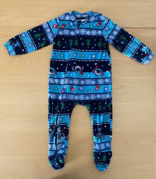 Pijama bebé Lefties Navidad Stitch