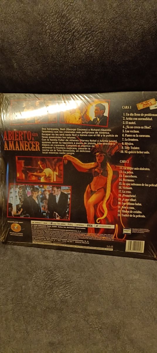 Laserdisc Abierto hasta el Amanecer