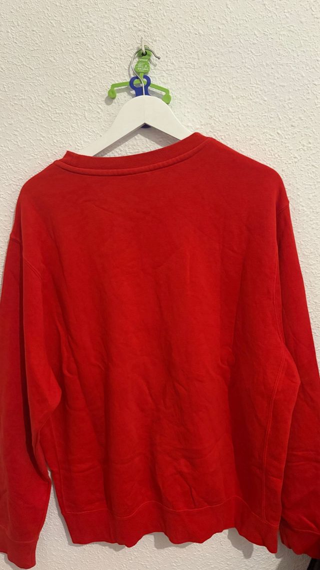 Sudadera Nike Roja Básica Talla L