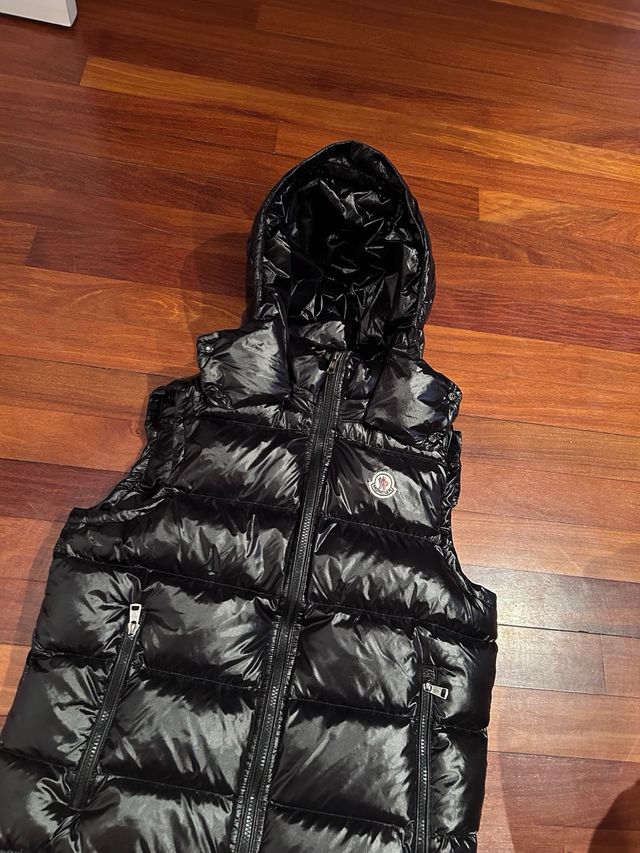 Chaleco Moncler Negro Talla S