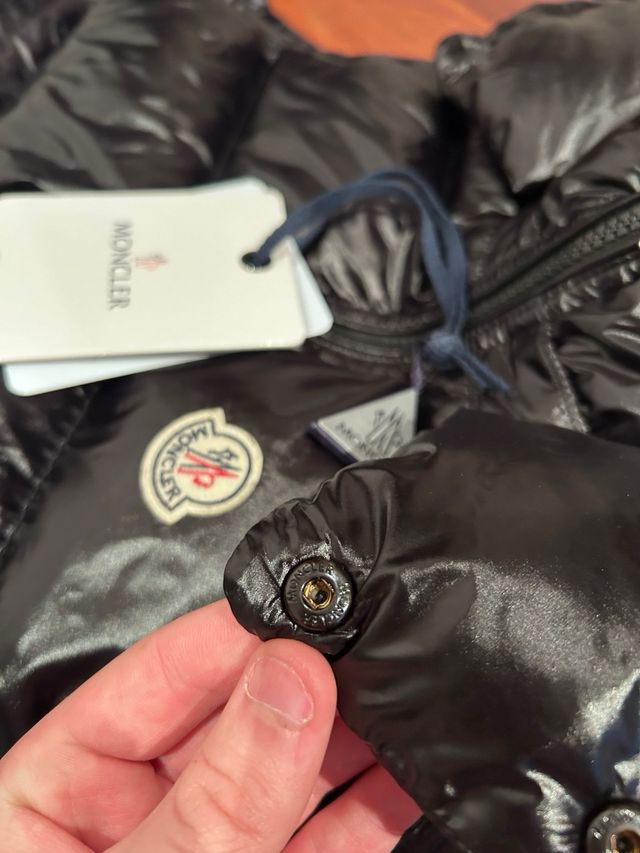 Chaleco Moncler Negro Talla S