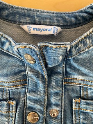 Cazadora tejana bebé Mayoral