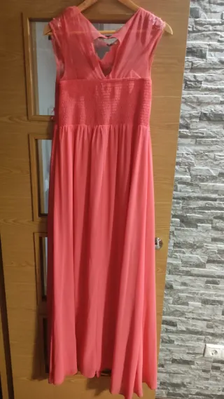 Vestido elegante largo mujer