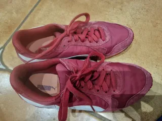 Zapatillas deportivas Puma rosas/rojas