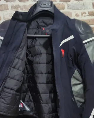 Chaqueta Moto Dainese Street Master Negra/Gris