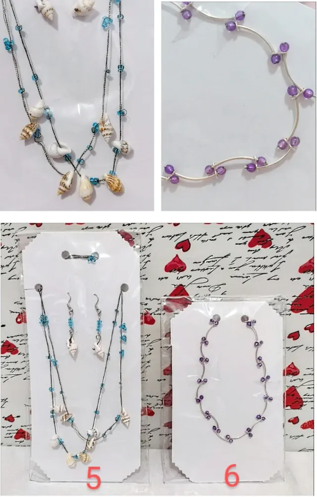 LIQUIDACIÓN 
2 COLLARES O COLGANTES NUEVOS 
POR 8€