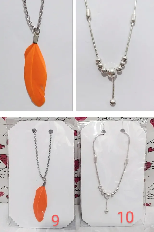 LIQUIDACIÓN 
2 COLLARES O COLGANTES NUEVOS 
POR 8€