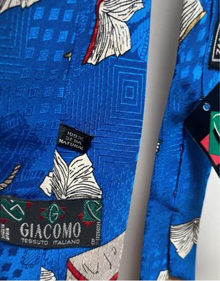 Corbata de seda natural