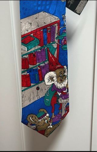 Corbata de seda natural