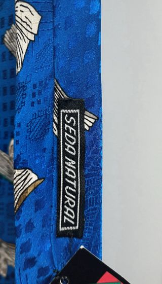 Corbata de seda natural