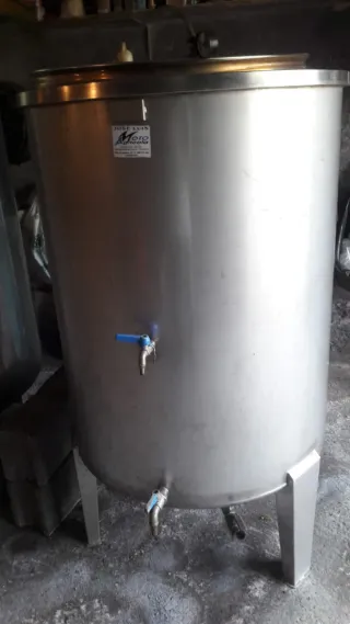 Depósito vino 480l acero inoxidable