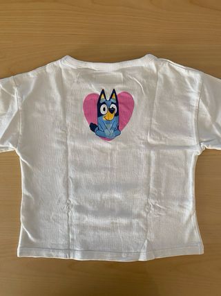Camiseta Zara Bluey Niña Manga Larga