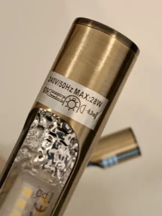 Coppia lampade da parete LED