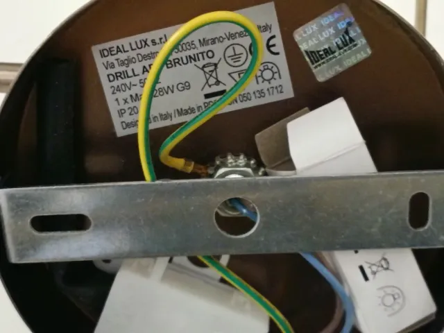 Coppia lampade da parete LED