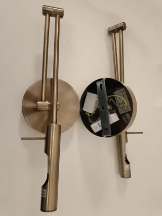 Coppia lampade da parete LED