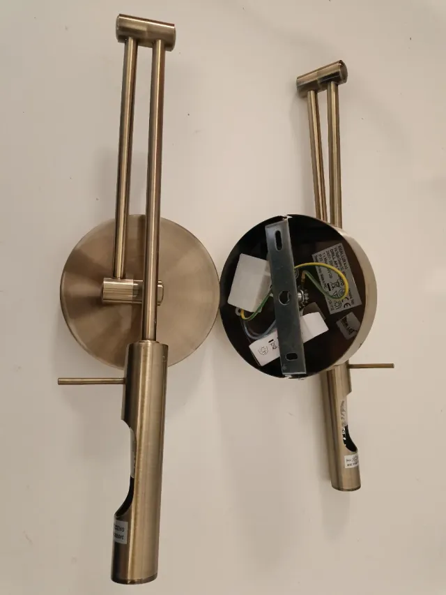 Coppia lampade da parete LED