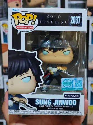 Caja Dañada Funko Pop! Sung Jinwoo 2037 Solo Level