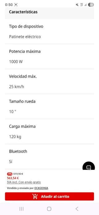 Patinete Eléctrico Xiaomi Scooter 4 Pro 2ª Gen