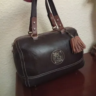 Bolso Piel Marrón Purificación García