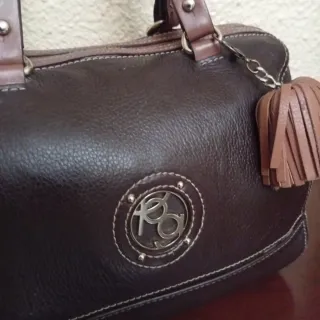 Bolso Piel Marrón Purificación García