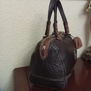 Bolso Piel Marrón Purificación García