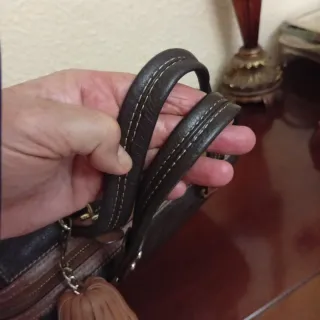 Bolso Piel Marrón Purificación García