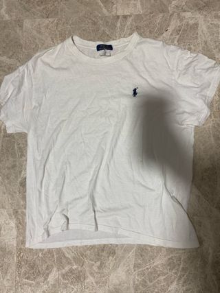 Polo Ralph Lauren Camiseta Blanca Logo