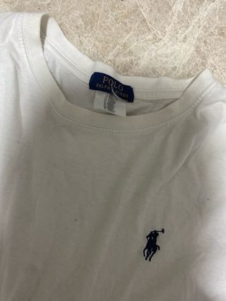 Polo Ralph Lauren Camiseta Blanca Logo