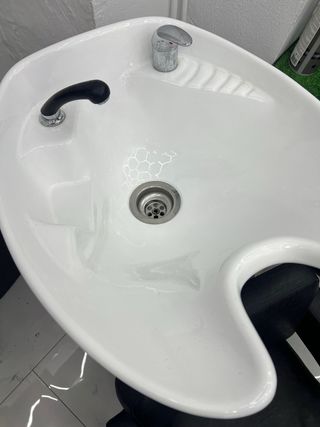 Sillón de peluquería y lavacabezas