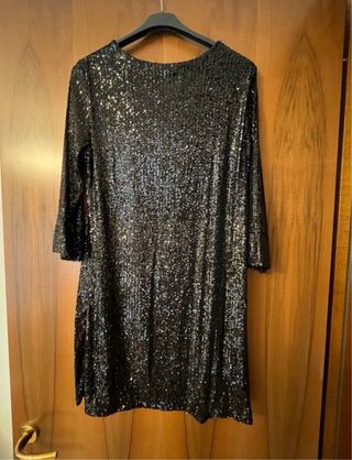 Abitino paillettes nero