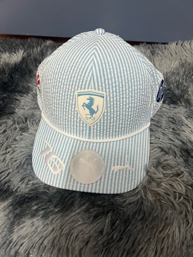 Cappellino Ferrari Leclerc Puma GP Monaco Special